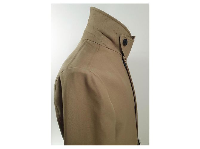 Autre Marque Trench Coat AllSaints em algodão Bege - vista 4