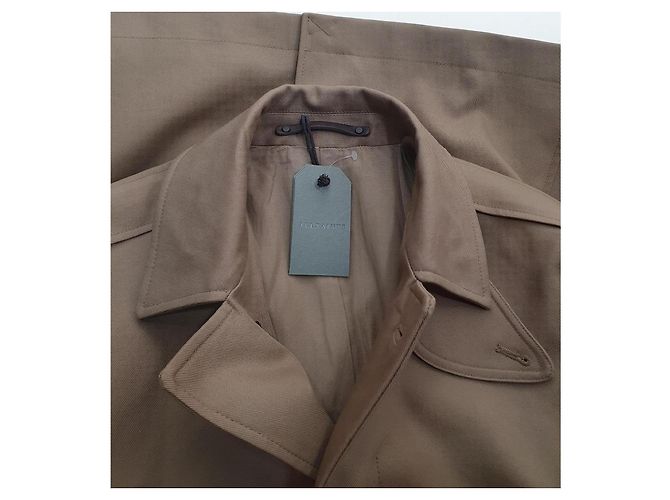 Autre Marque Trench Coat AllSaints em algodão Bege - vista 6