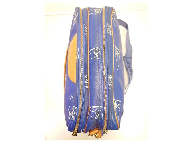 Speedy Borsa a Tracolla Louis Vuitton Cup 1992 Sac Cowes Blu - vista 10