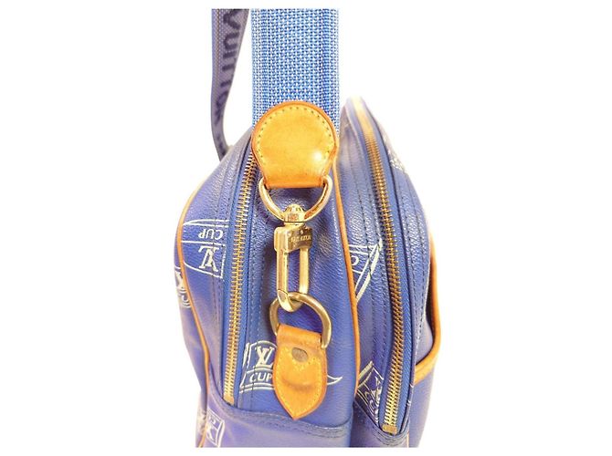 Speedy Borsa a Tracolla Louis Vuitton Cup 1992 Sac Cowes Blu - vista 11