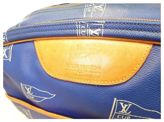 Speedy Borsa a Tracolla Louis Vuitton Cup 1992 Sac Cowes Blu - vista 12