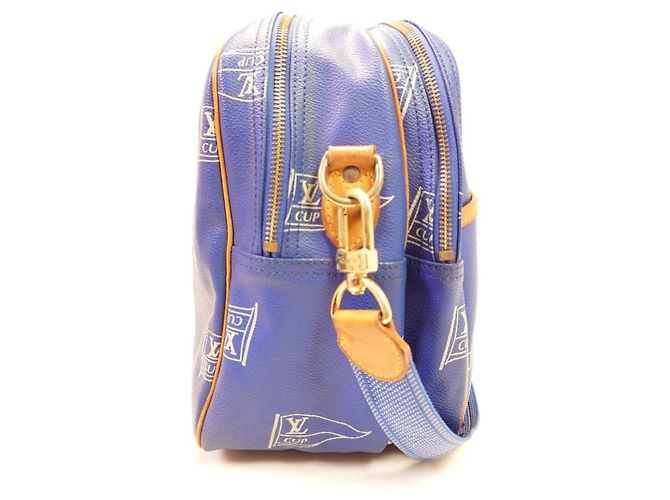 Speedy Borsa a Tracolla Louis Vuitton Cup 1992 Sac Cowes Blu - vista 6