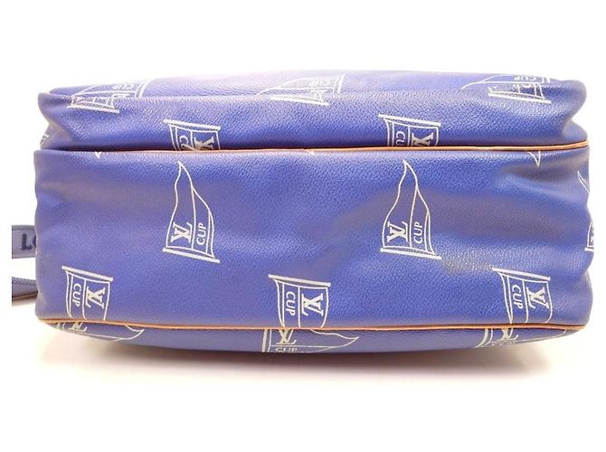 Speedy Borsa a Tracolla Louis Vuitton Cup 1992 Sac Cowes Blu - vista 7