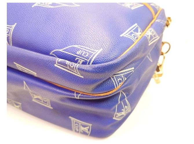 Speedy Borsa a Tracolla Louis Vuitton Cup 1992 Sac Cowes Blu - vista 9