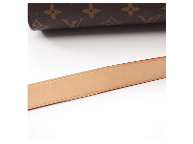 Borsa a tracolla Louis Vuitton Cartouchiere GM Marrone - vista 4