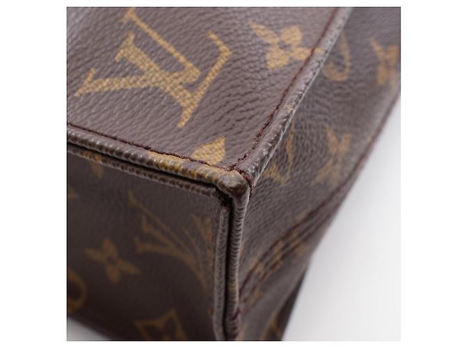 Louis Vuitton Sac Plat Tote Bag Marrone - vista 10