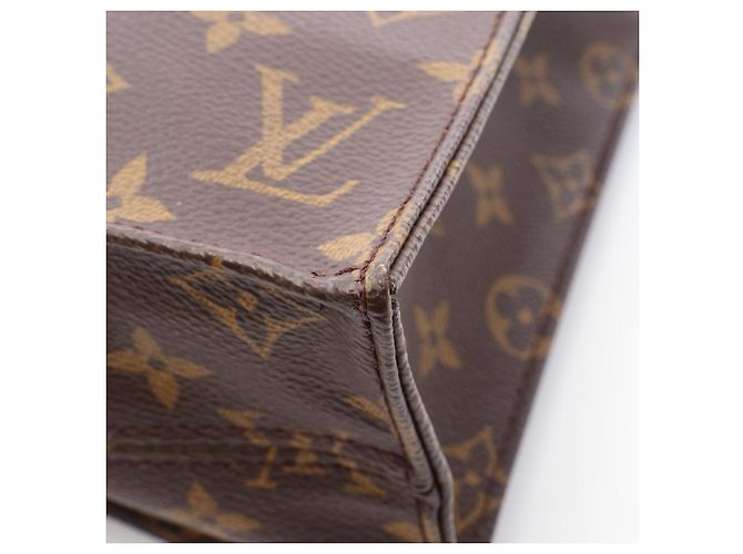 Louis Vuitton Sac Plat Tote Bag Marrone - vista 11