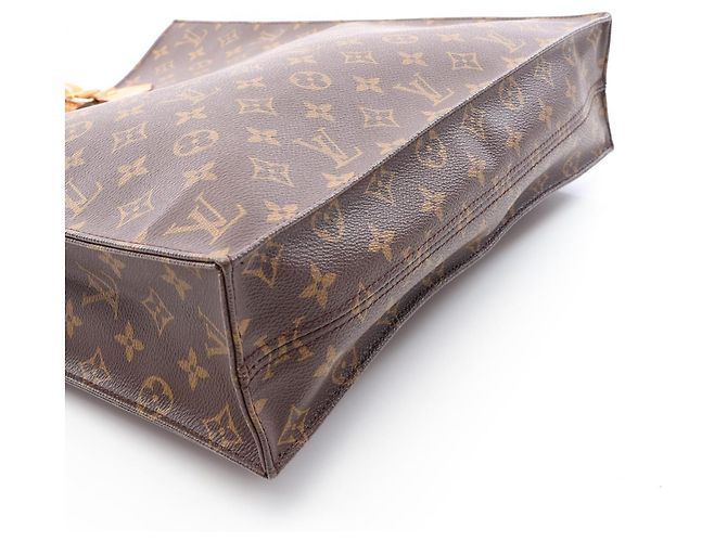 Louis Vuitton Sac Plat Tote Bag Marrone - vista 12