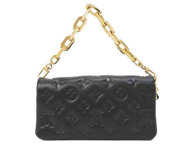 Louis Vuitton Pochette Coussin Schultertasche Schwarz - Ansicht 2
