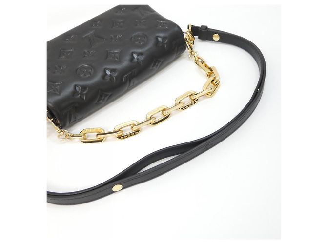 Louis Vuitton Pochette Coussin Schultertasche Schwarz - Ansicht 4