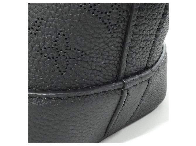 Borsa a Spalla Louis Vuitton Mahina Flore Nero - vista 7