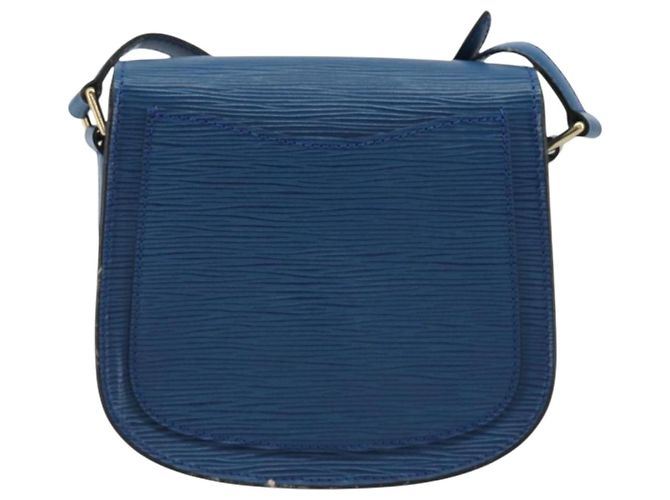 Borsa a Spalla LOUIS VUITTON Epi Saint Cloud PM Blue M52195 LV Auth 187685 - vista 2