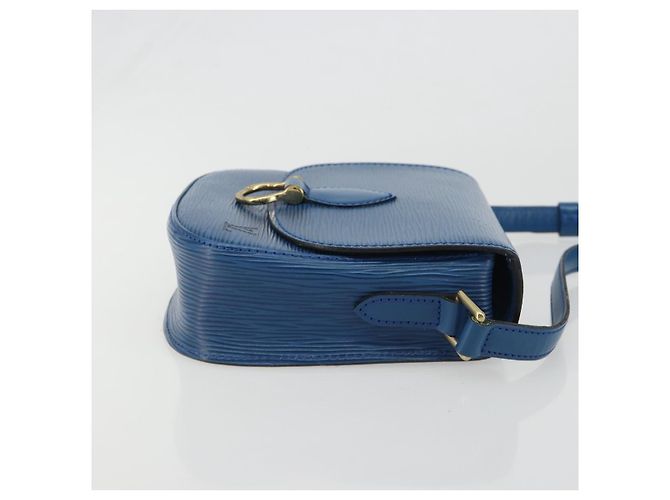 Borsa a Spalla LOUIS VUITTON Epi Saint Cloud PM Blue M52195 LV Auth 187685 - vista 3