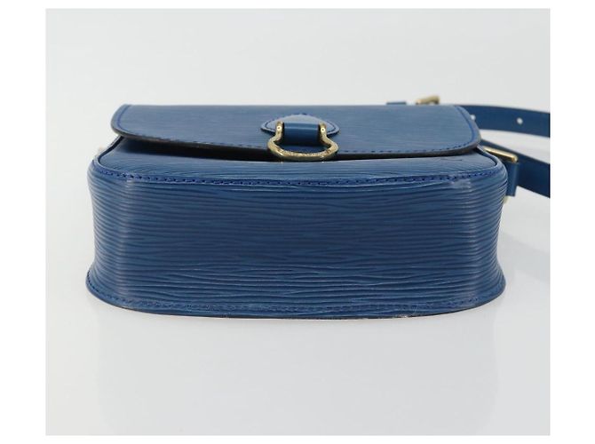 Borsa a Spalla LOUIS VUITTON Epi Saint Cloud PM Blue M52195 LV Auth 187685 - vista 5