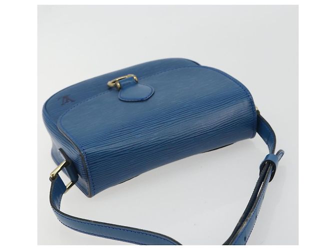 Borsa a Spalla LOUIS VUITTON Epi Saint Cloud PM Blue M52195 LV Auth 187685 - vista 6
