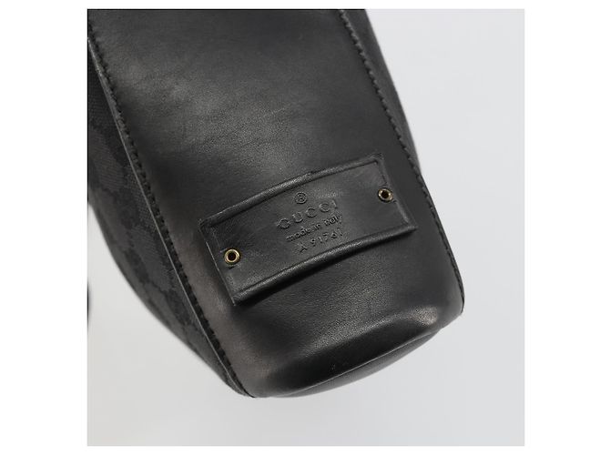 Borsa a Spalla GG Canvas Gucci Nera Oro 91761 Auth 187145A Nero D'oro - vista 15