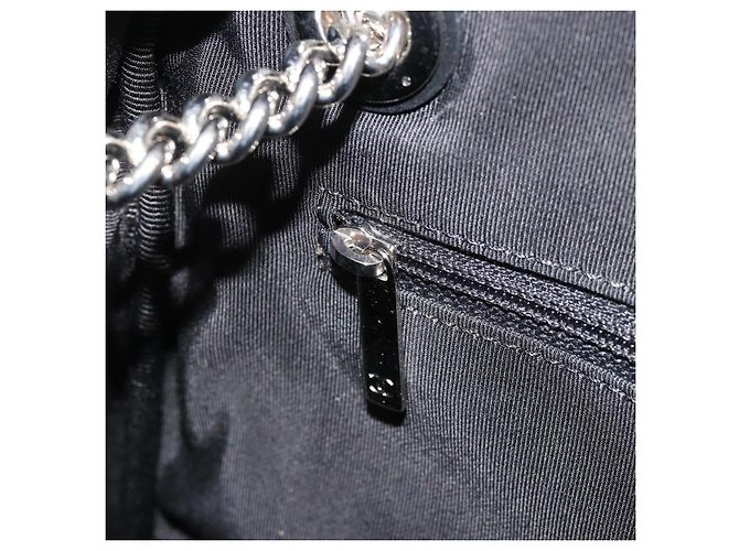 CHANEL La Pausa Chain Bag Patent leather White Silver CC Auth BA13516SAM Argento Bianco - vista 21