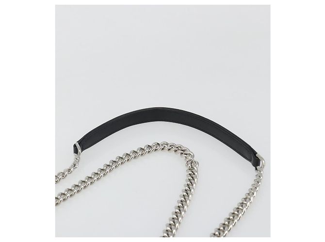 CHANEL La Pausa Chain Bag Patent leather White Silver CC Auth BA13516SAM Argento Bianco - vista 9