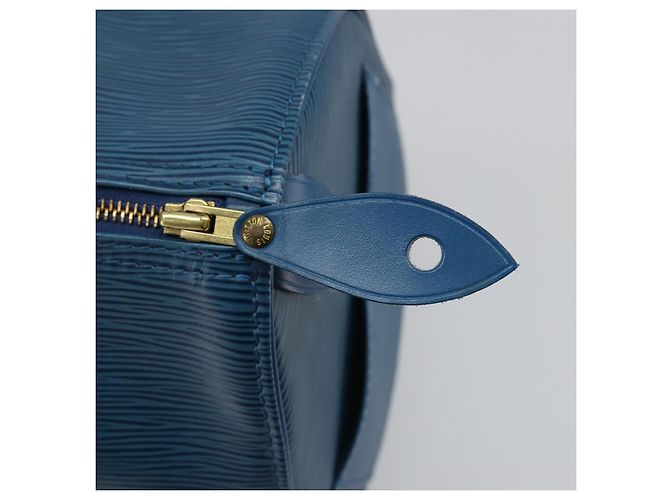 LOUIS VUITTON Borsa Epi Speedy 30 Toledo Blue M43005 LV Auth fm5357 - vista 10