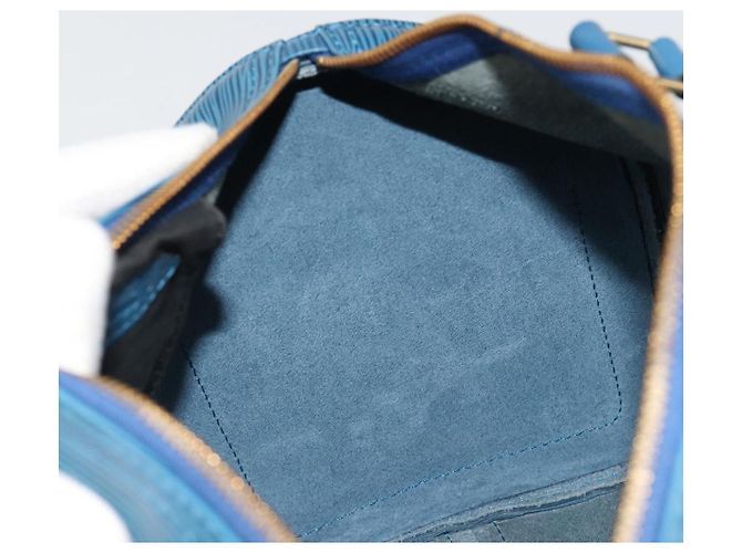 LOUIS VUITTON Borsa Epi Speedy 30 Toledo Blue M43005 LV Auth fm5357 - vista 19