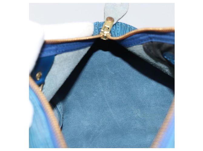 LOUIS VUITTON Borsa Epi Speedy 30 Toledo Blue M43005 LV Auth fm5357 - vista 20