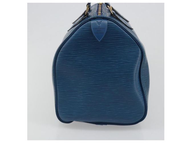 LOUIS VUITTON Borsa Epi Speedy 30 Toledo Blue M43005 LV Auth fm5357 - vista 3
