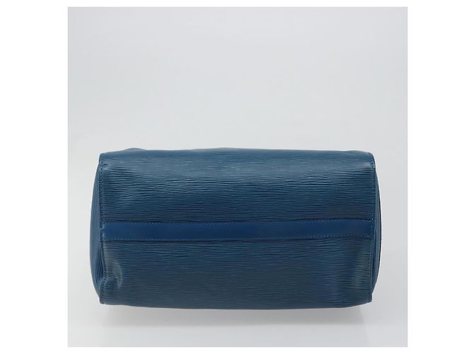 LOUIS VUITTON Borsa Epi Speedy 30 Toledo Blue M43005 LV Auth fm5357 - vista 5