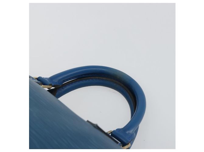 LOUIS VUITTON Borsa Epi Speedy 30 Toledo Blue M43005 LV Auth fm5357 - vista 8