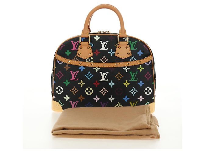 LOUIS VUITTON Borsa Monogram Multicolor Black LV Auth mr2560SAM Nero - vista 12