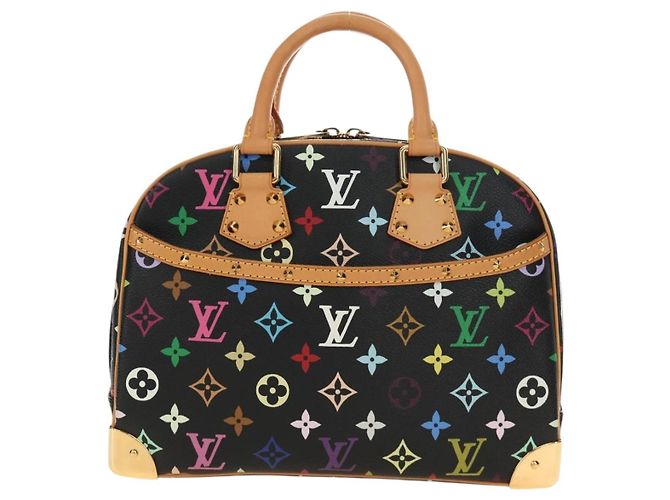 LOUIS VUITTON Borsa Monogram Multicolor Black LV Auth mr2560SAM Nero - vista 13