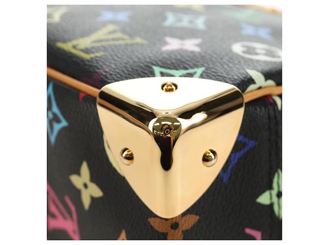 LOUIS VUITTON Borsa Monogram Multicolor Black LV Auth mr2560SAM Nero - vista 14