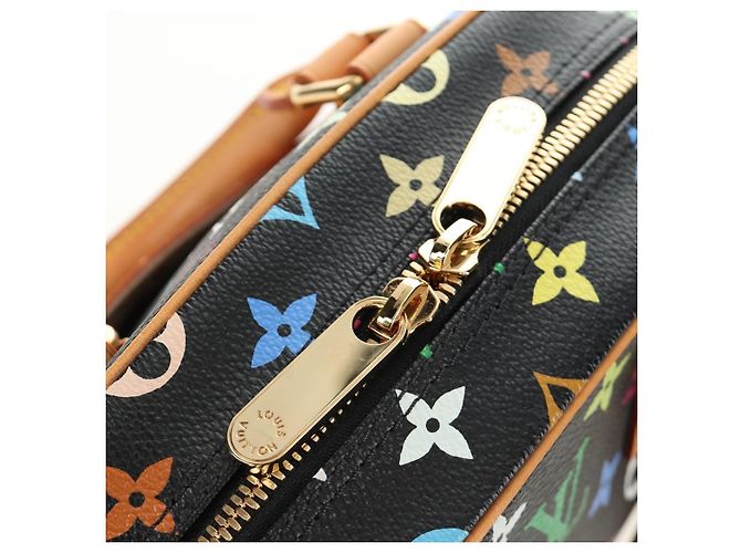 LOUIS VUITTON Borsa Monogram Multicolor Black LV Auth mr2560SAM Nero - vista 17