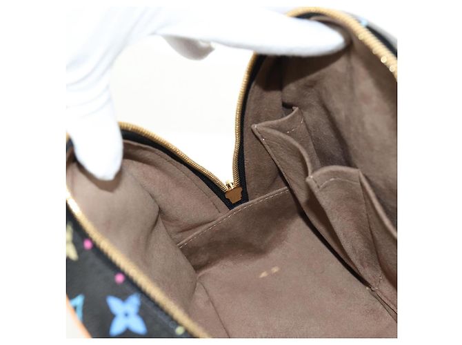 LOUIS VUITTON Borsa Monogram Multicolor Black LV Auth mr2560SAM Nero - vista 20