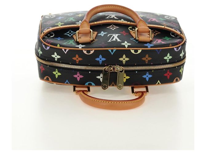 LOUIS VUITTON Borsa Monogram Multicolor Black LV Auth mr2560SAM Nero - vista 6