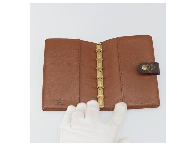 LOUIS VUITTON Monogram Agenda PM Day Planner Cover R20005 LV Auth mr2629 Monograma - vista 13
