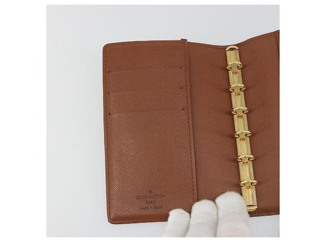LOUIS VUITTON Monogram Agenda PM Day Planner Cover R20005 LV Auth mr2629 Monograma - vista 15