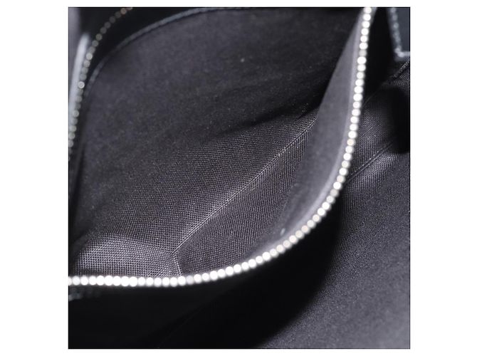 Borsa a tracolla GUCCI GG Supreme Sherry Line PVC Nero Argento 792081 Auth 188961 - vista 20