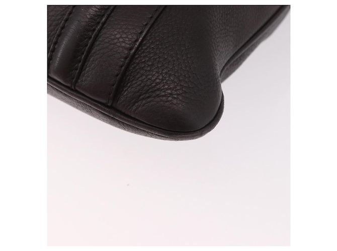 Borsa a Spalla GUCCI in Pelle Marrone Argento 233329 Auth ka4905 - vista 11