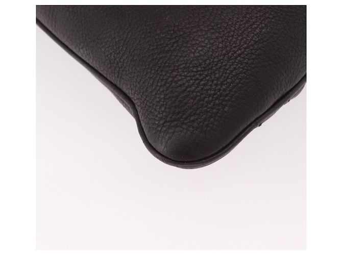 Borsa a Spalla GUCCI in Pelle Marrone Argento 233329 Auth ka4905 - vista 12