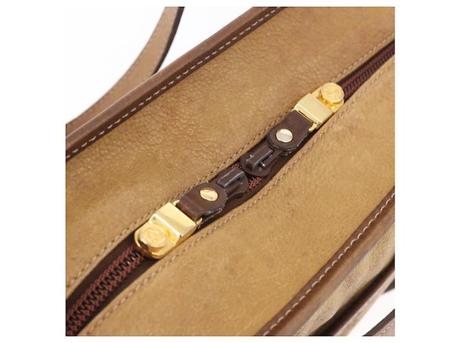 LOEWE Anagram Tote Bag Canvas Beige Gold Auth bs35617 Golden - Ansicht 10