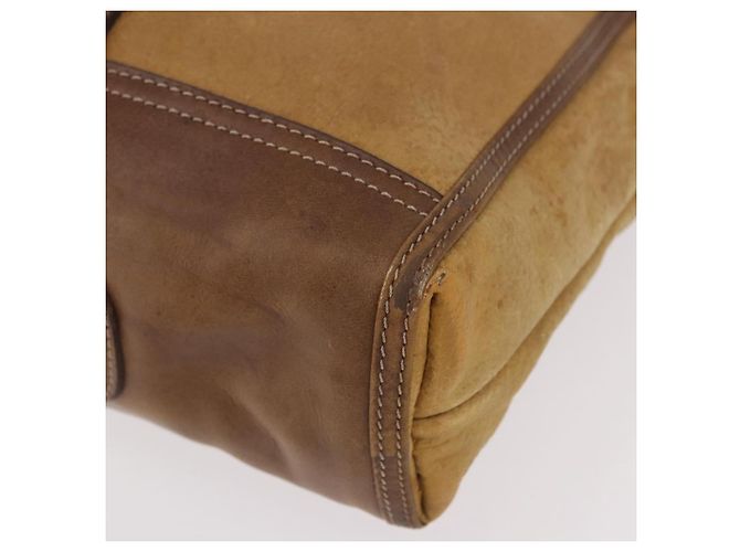 LOEWE Anagram Tote Bag Canvas Beige Gold Auth bs35617 Golden - Ansicht 14
