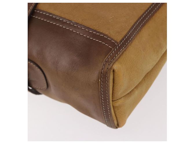 LOEWE Anagram Tote Bag Canvas Beige Gold Auth bs35617 Golden - Ansicht 16