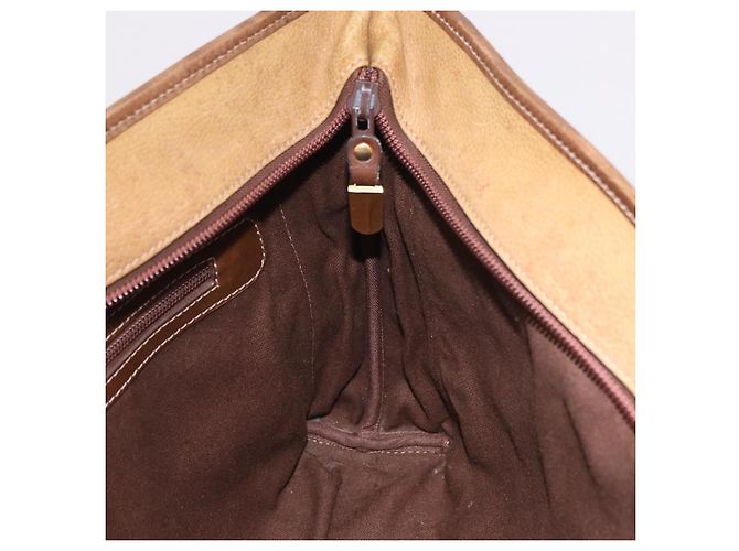 LOEWE Anagram Tote Bag Canvas Beige Gold Auth bs35617 Golden - Ansicht 17