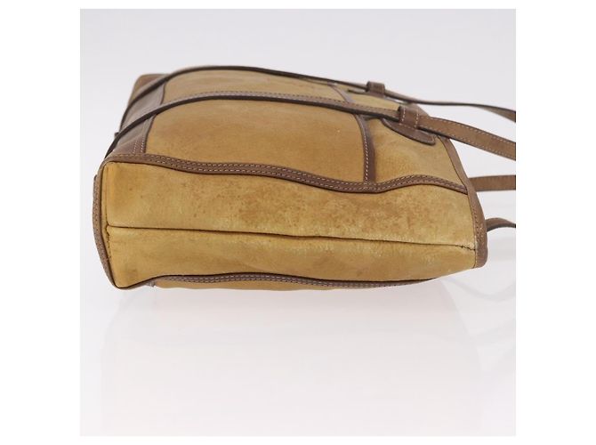 LOEWE Anagram Tote Bag Canvas Beige Gold Auth bs35617 Golden - Ansicht 3