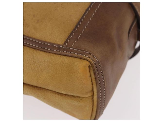 LOEWE Anagram Tote Bag Canvas Beige Gold Auth bs35617 Golden - Ansicht 9