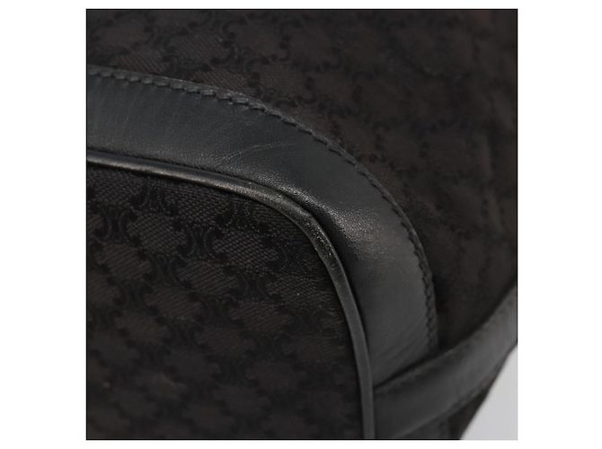 Céline Borsa a Spalla CELINE Macadam Canvas Nera Autentica 187144 Nero - vista 12