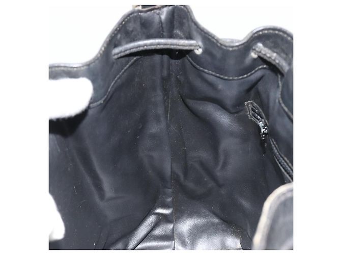 Céline Borsa a Spalla CELINE Macadam Canvas Nera Autentica 187144 Nero - vista 19