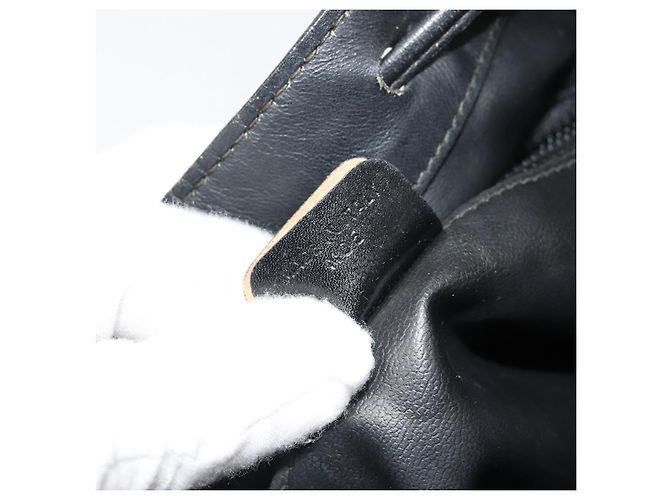 Céline Borsa a Spalla CELINE Macadam Canvas Nera Autentica 187144 Nero - vista 22