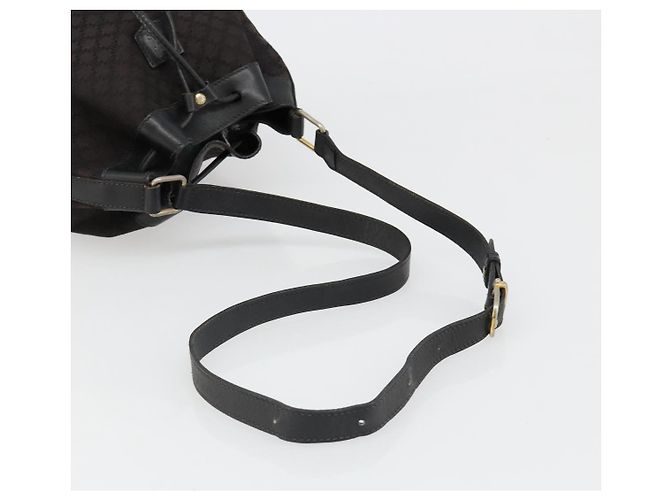 Céline Borsa a Spalla CELINE Macadam Canvas Nera Autentica 187144 Nero - vista 7