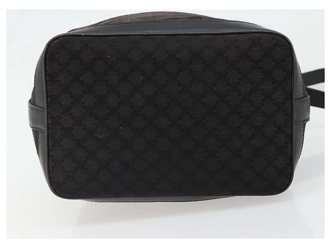 Céline Borsa a Spalla CELINE Macadam Canvas Nera Autentica 187144 Nero - vista 9